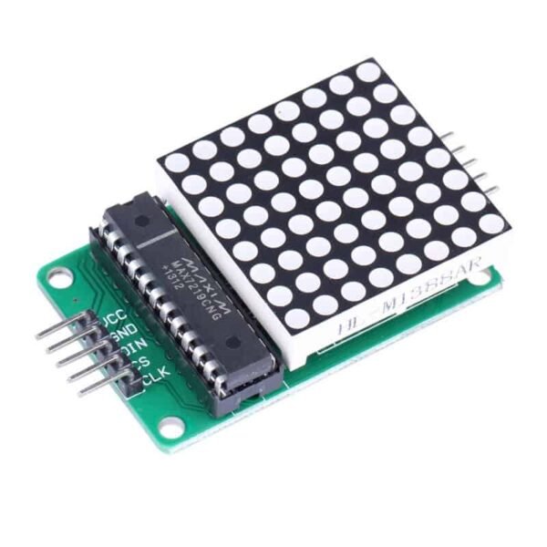 MAX7219 Full color 8*8 RGB dot matrix drive board