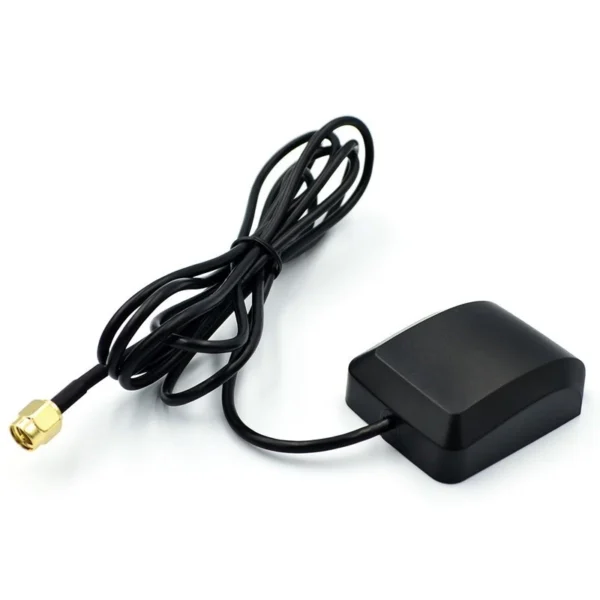 GPS and BeiDou Dual Frequency Active Antenna Car DVD Navigation Antenna SMA Male  3M