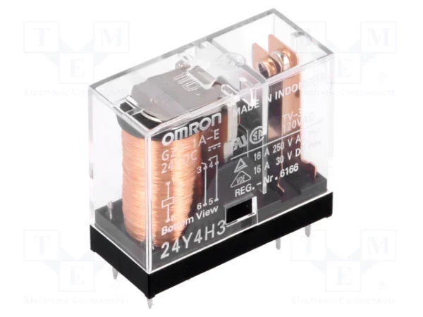 Relay OMRON 24V 1RT-16A 6P G2R-1A-E-24VDC