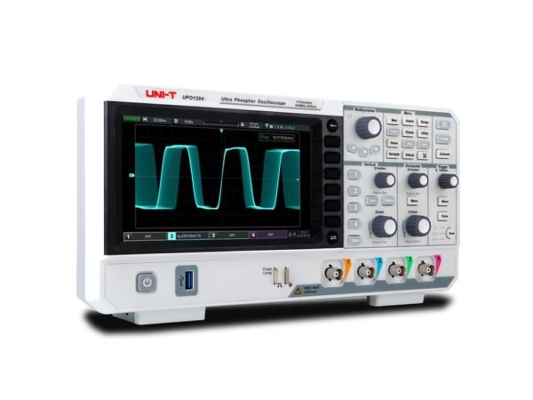 Oscilloscope UNI-T UPO1204, 200MHz, 4 CH, 2GSa/s, Memory 56Mpts, 500,000wfms/s